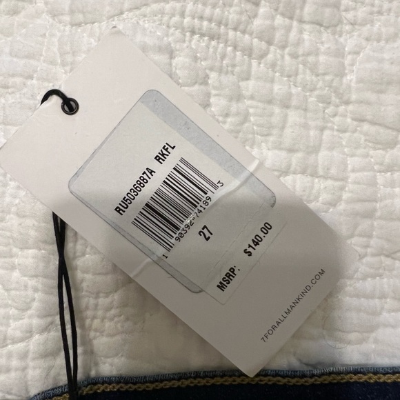 7 for all mankind denim shorts - Picture 4 of 4